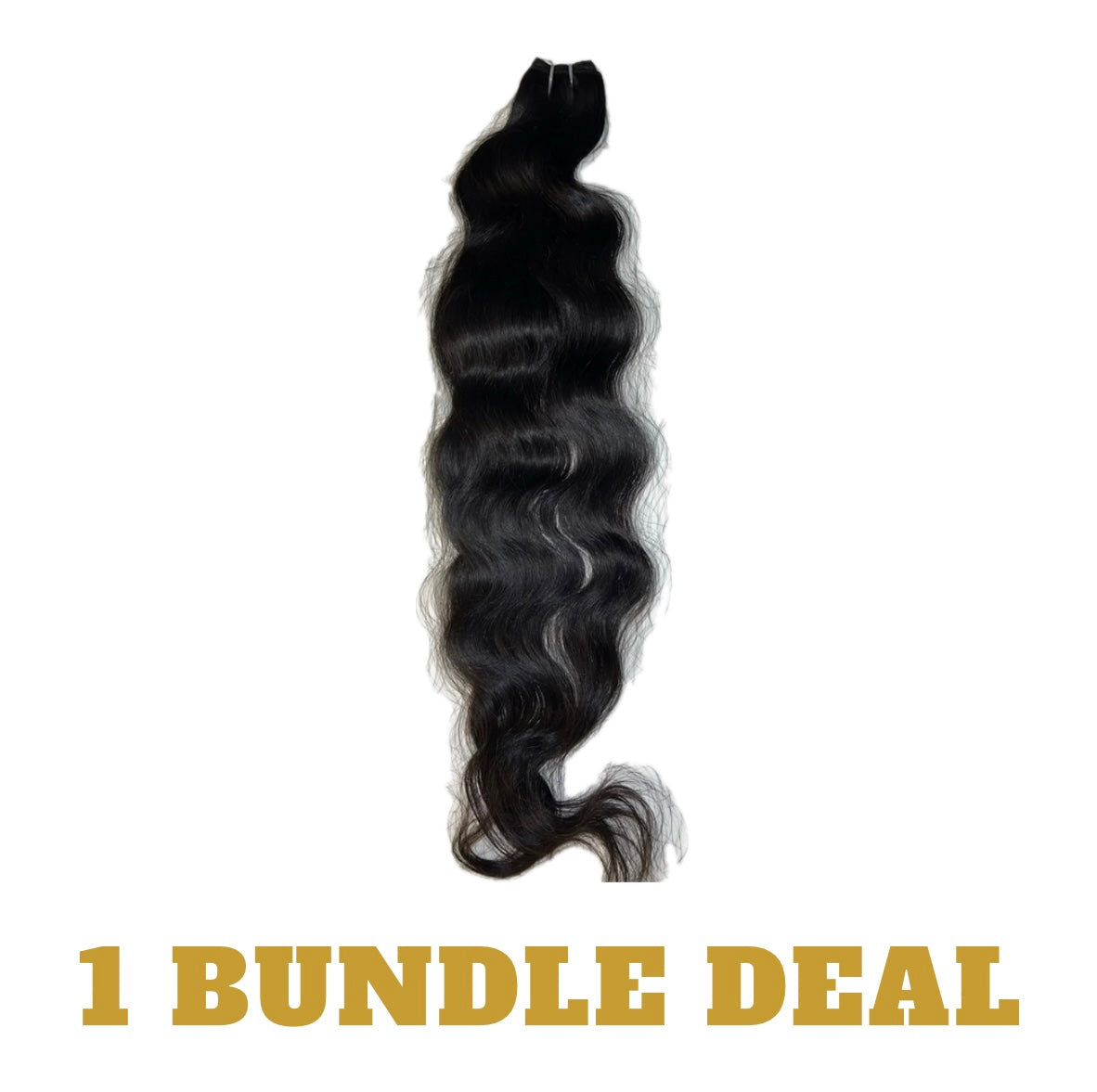 1 Bundle of our Raw Indian Hair Extensions