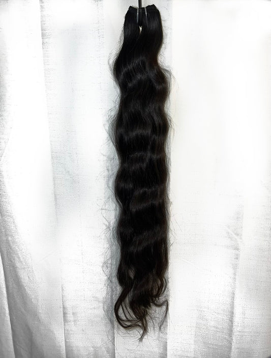 1 Bundle of our Raw Indian Hair Extensions